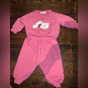 Vintage Basic Editions 6/9 month polar bear outfit